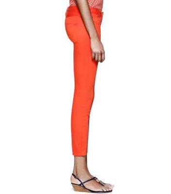 Tory Burch Alexa Cropped Skinny Jean 
