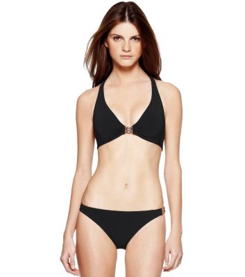 Black Tory Burch Logo Bottom 