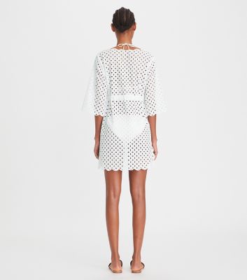 White Tory Burch Luna Tunic 