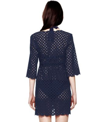 Tory Navy Tory Burch Luna Tunic 