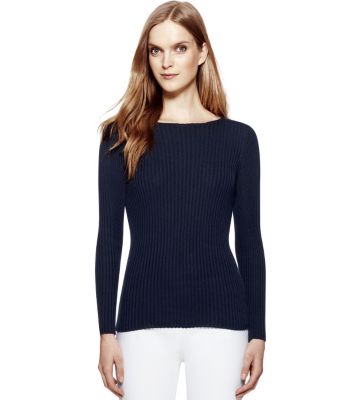 Med Navy Tory Burch Verona Pullover  