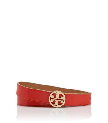 Tory Burch 1" Reversible Logo Belt 