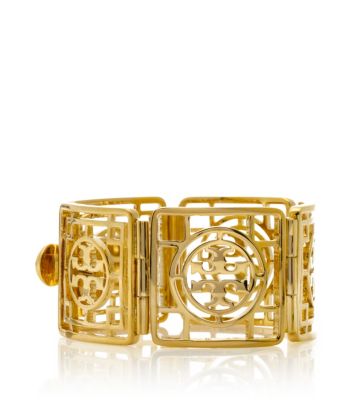 CALEB LOGO HINGE BRACELET