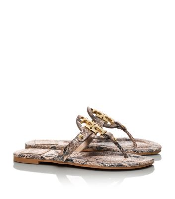 Tory Burch Snake Print Miller 2 Sandal  