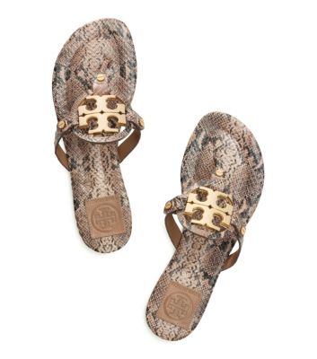 Tory Burch Snake Print Miller 2 Sandal 
