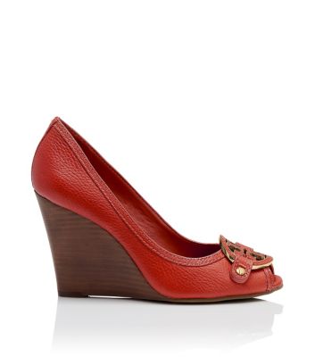 Amanda Open Toe Wedge