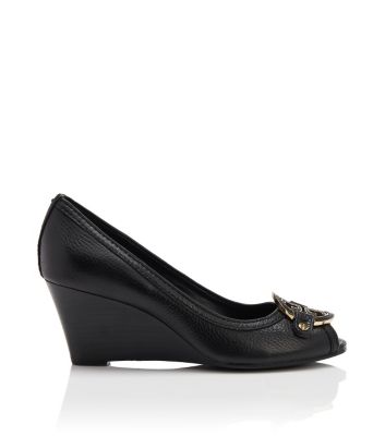 Tory Burch Amanda Open Toe Mid-wedge 