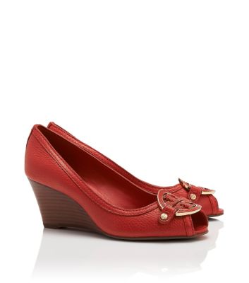 Tory Burch Amanda Open Toe Mid-wedge  