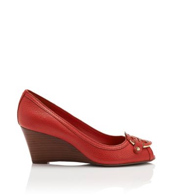 Tory Burch Amanda Open Toe Mid-wedge 