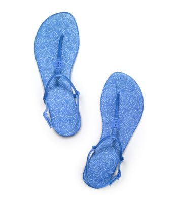 Tory Burch Stitched Logo Emmy Sandal 