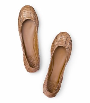 Tory Burch Snake Eddie Ballet Flat 