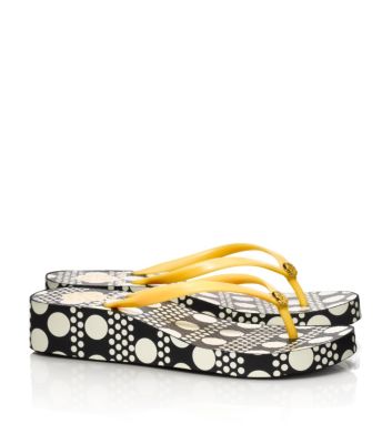 Tory Burch Thandie Wedge Flip Flop  