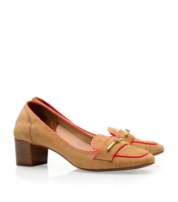 Tory Burch Nora Mid Heel Loafer  