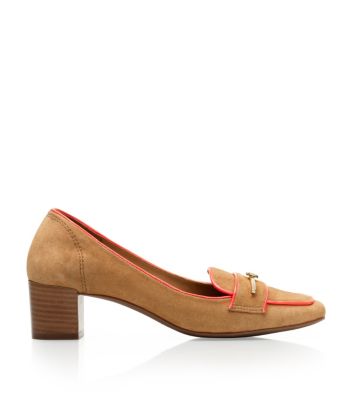 Tory Burch Nora Mid Heel Loafer 