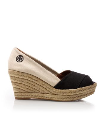 Tory Burch Color-blocked Filipa Espadrille Wedge 