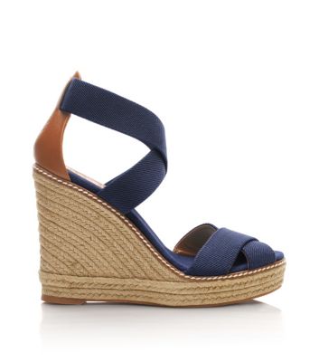 Tory Burch Espadrillas Con Zeppa Adonis 