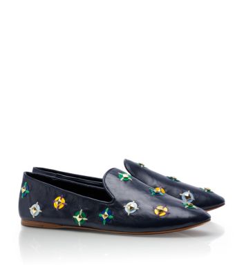 Tory Navy/multi Tory Burch Jasmine Loafer  