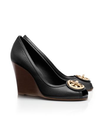 Tory Burch Selma Open Toe Wedge  