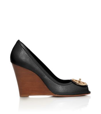 Tory Burch Selma Open Toe Wedge 