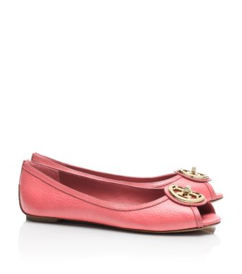Tory Burch Selma Open Toe Ballet Flat  