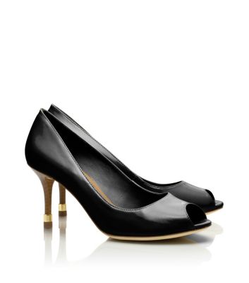 Tory Burch Rea Open Toe Pump  