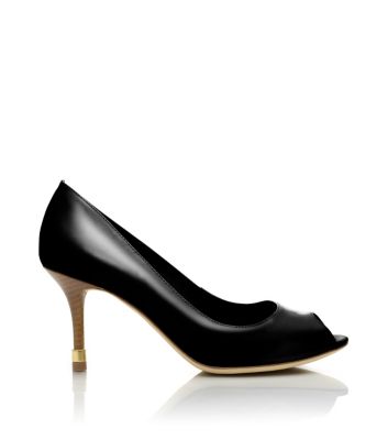 Tory Burch Rea Open Toe Pump 