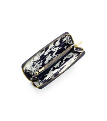 Printed Robinson Zip Continental Wallet