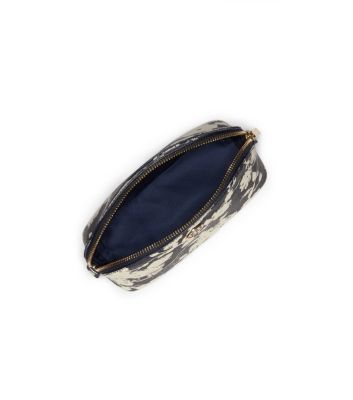 Tory Navy Multi (abbott A) Tory Burch Printed Robinson Makeup Bag 