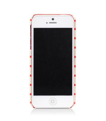 Tory Burch Stacked "t" Tromp Logo Hardshell Case For Iphone 5 