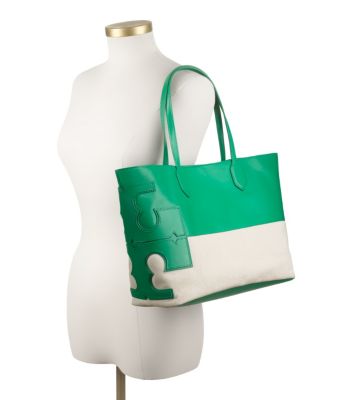 Stacked "T" Tote