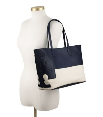 Stacked "T" Tote