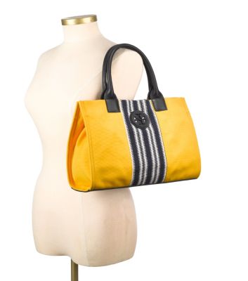 Center Stripe Mini Ella Tote