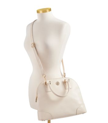 Tory Burch Robinson Small Dome Satchel 