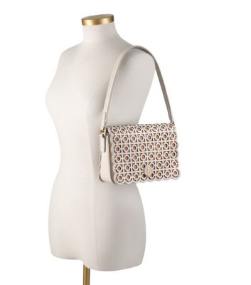 KELSEY SHOULDER BAG | BLEACH/AGED VACHETTA | 115