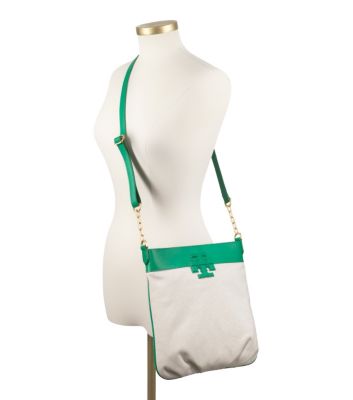 Tory Burch Stacked "t" Book Bag 