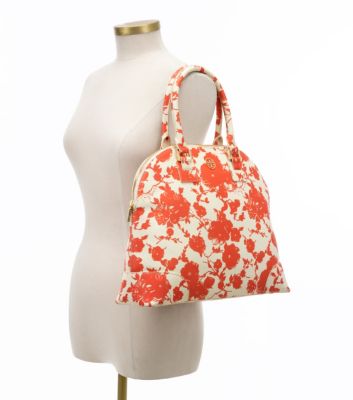 Printed Robinson Dome Satchel
