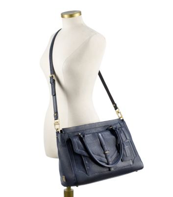 797 Large Top Zip Satchel