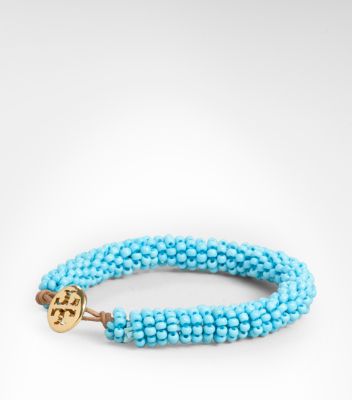 LOGO BEADED BRACELET