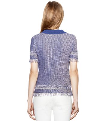 Poundcake / Blue Nile Tory Burch Brielle Sweater Polo 