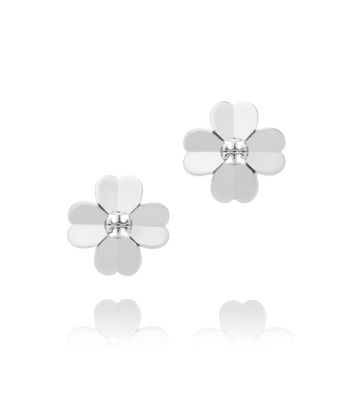 Tory Silver Tory Burch Shawn Metal Stud Earring 