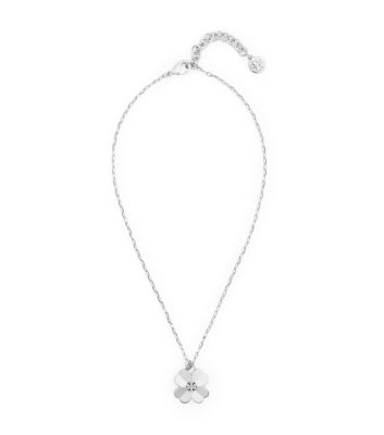Tory Silver Tory Burch Shawn Short Necklace 