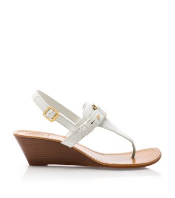Tory Burch Casey Wedge Thong Sandal 