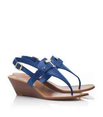 Tory Burch Casey Wedge Thong Sandal  