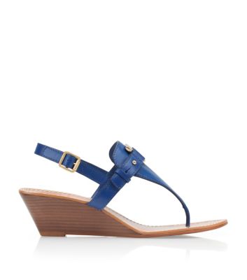 Tory Burch Casey Wedge Thong Sandal 
