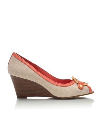 Tory Burch Amanda Open Toe Wedge 