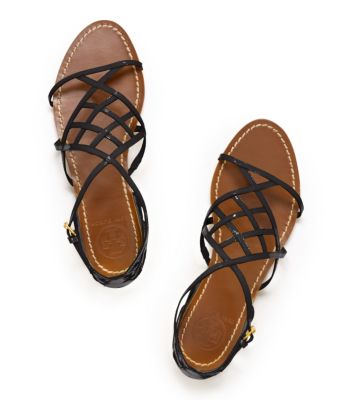 Tory Burch Amalie Patent Leather Sandal 