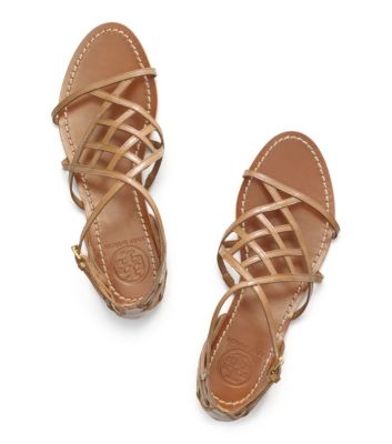 Tory Burch Amalie Patent Leather Sandal 