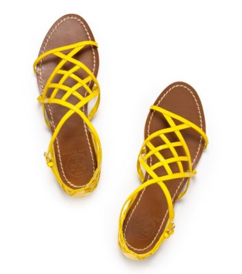 Amalie Patent Leather Sandal