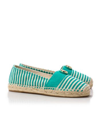 Natural/island Turq/island Turq/natural Tory Burch Beacher Espadrille  