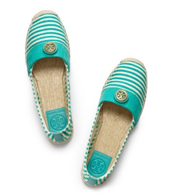 Natural/island Turq/island Turq/natural Tory Burch Beacher Espadrille 